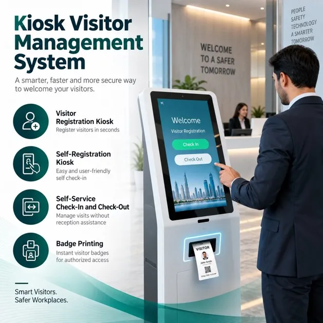 Visitor Management System Kiosks for Secure Access Across Saudi Arabia