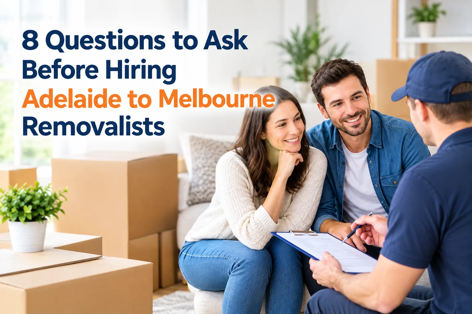 8 Questions to Ask Before Hiring Adelaide to Melbourne Removalists