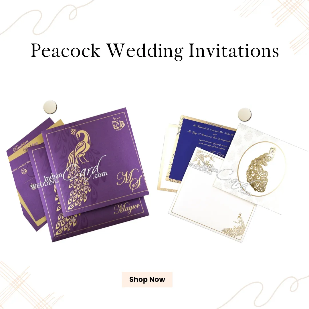 What Makes Peacock Wedding Invitations an Ideal Choice for Luxury Weddings?