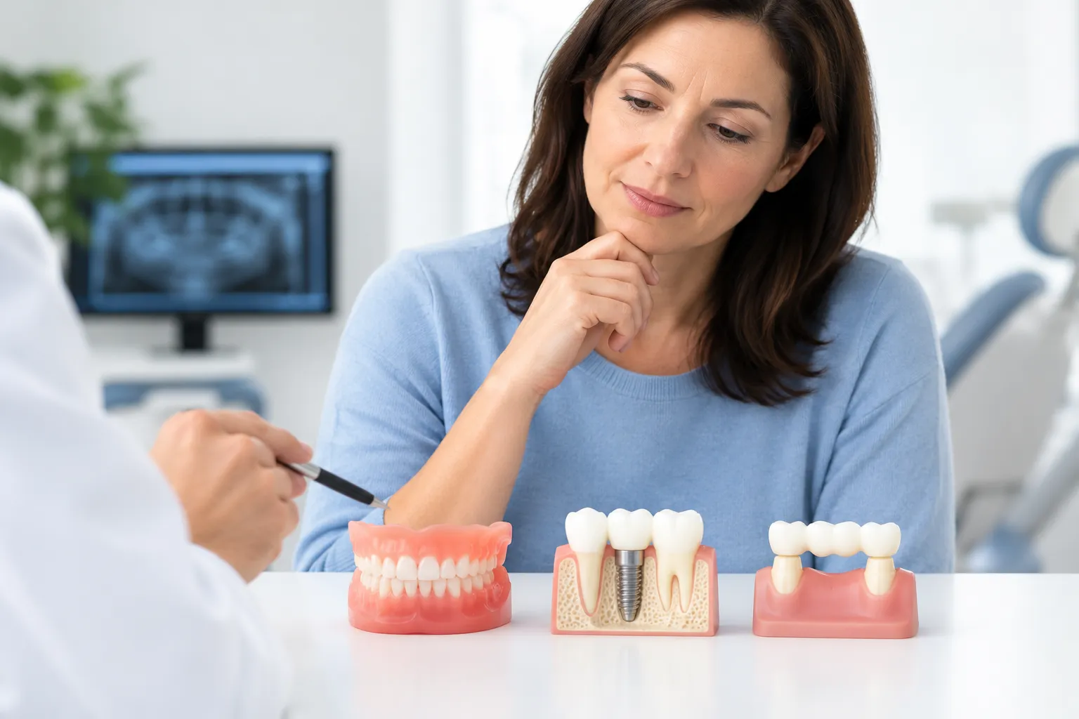 How to Choose the Right Tooth Replacement Option After Losing Multiple Teeth