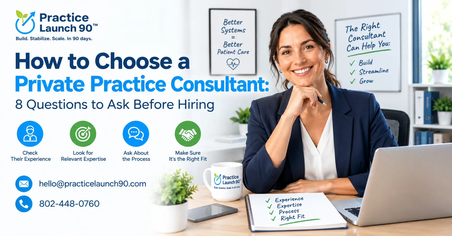 How to Choose a Private Practice Consultant: 8 Questions to Ask Before Hiring
