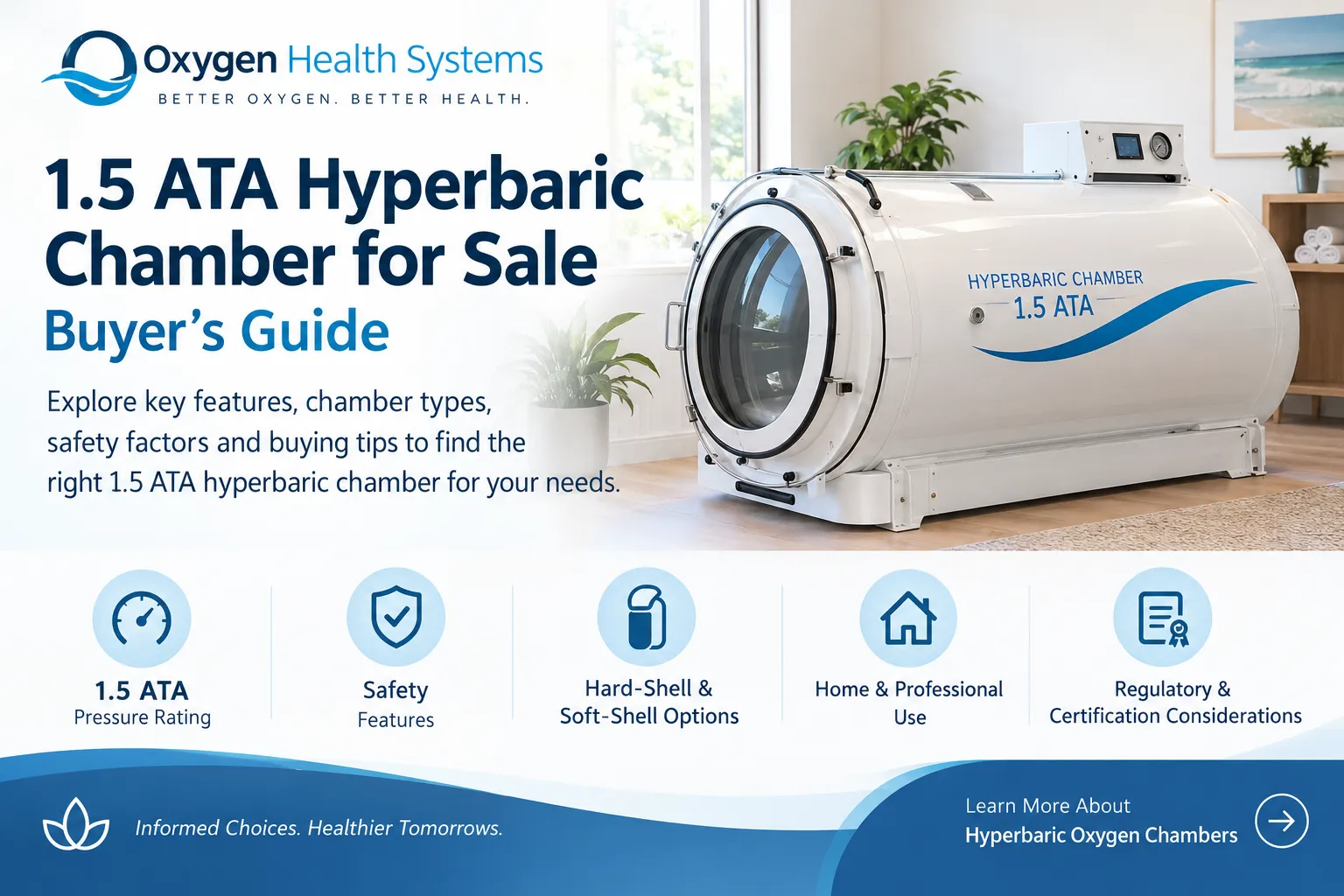 How to Choose a 1.5 ATA Hyperbaric Chamber for Sale: A Buyer’s Guide