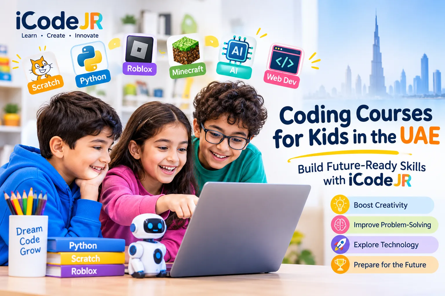 Best Coding Courses for Kids in the UAE: Building Future-Ready Skills