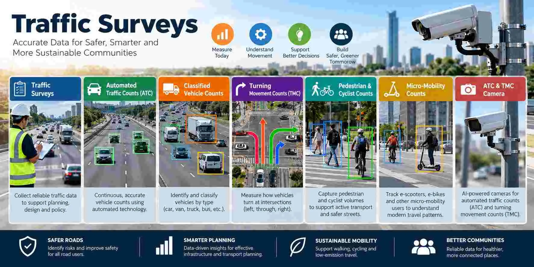 How Traffic Surveys Improve Road Design and Capacity Planning in the UAE