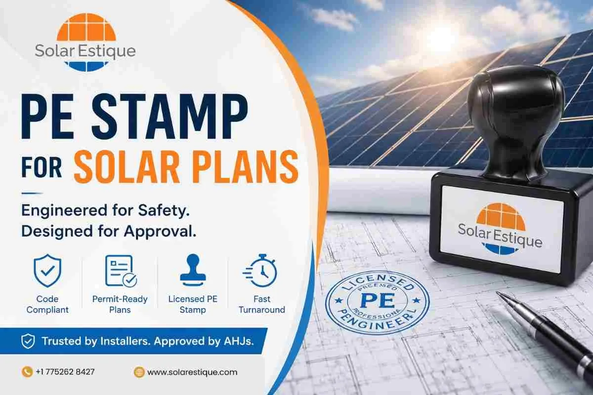 Solar PE Stamping Services: From Design Review to Documentation
