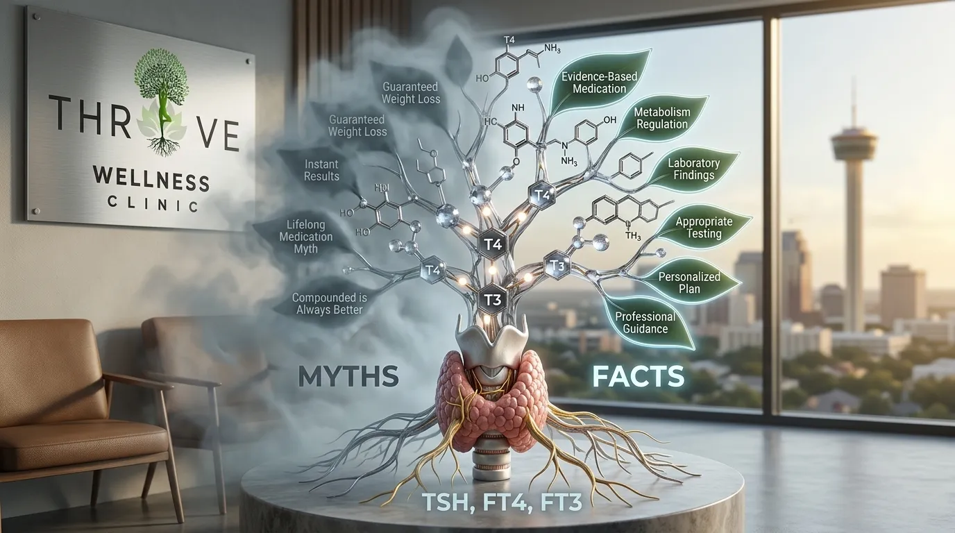 Thyroid Hormone Replacement Therapy in San Antonio, TX: Myths vs Facts