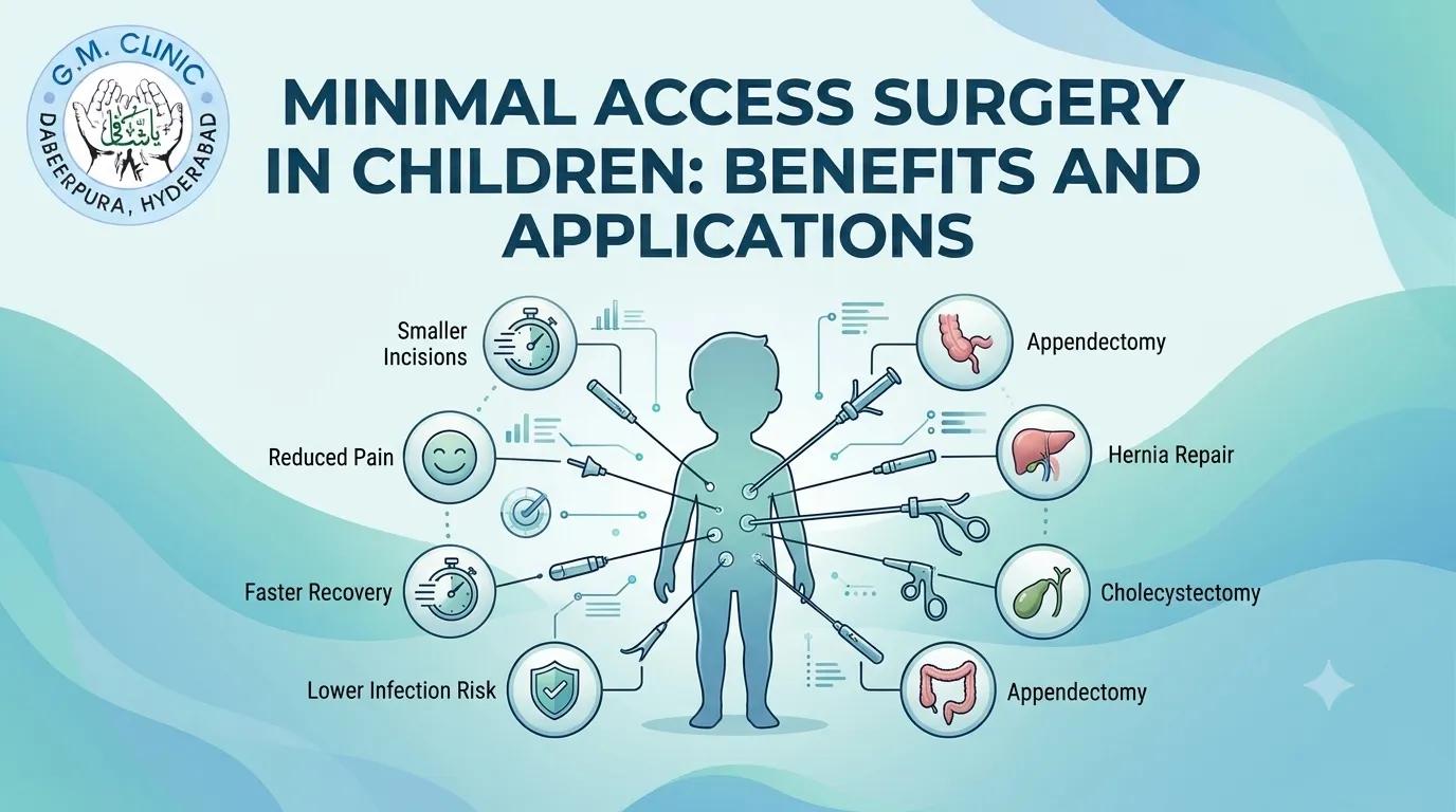 Minimal Access Surgery in Children: Benefits and Applications