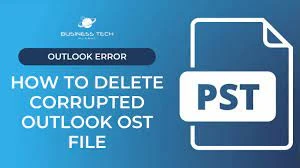 How to delete a corrupt OST file: Outlook