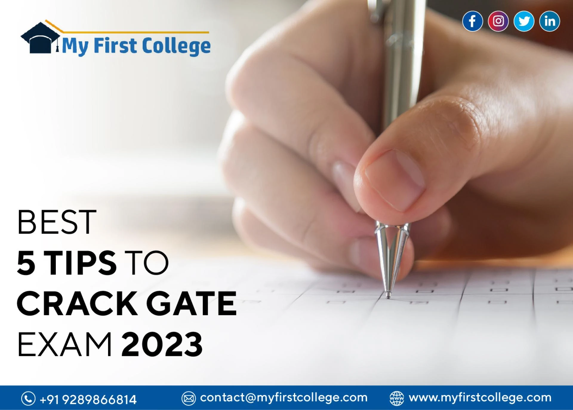 Top 5 Tips to Crack GATE Exam 2023 in India