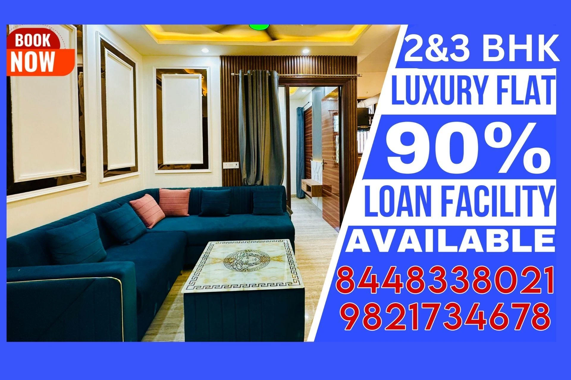 2BHK Flat In Atul Chowk +91–8448338021