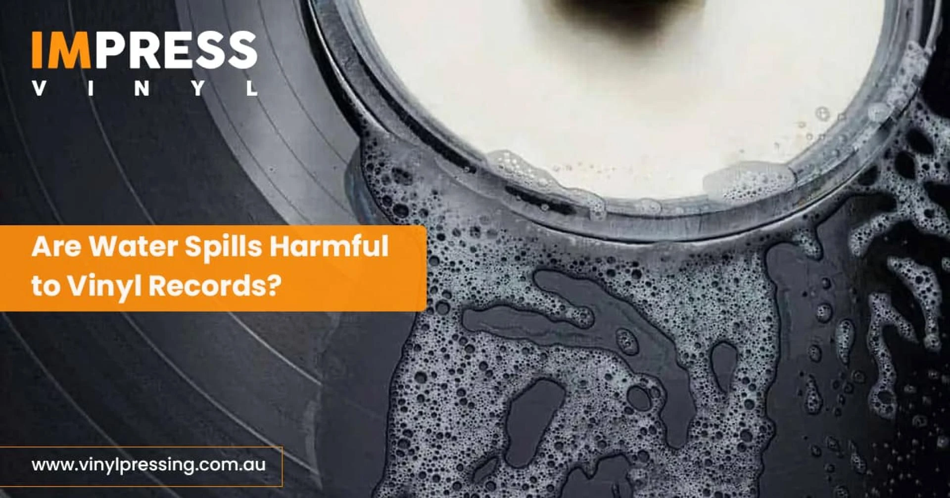 How Water Spills Damage Vinyl Records &amp; How To Restore Them