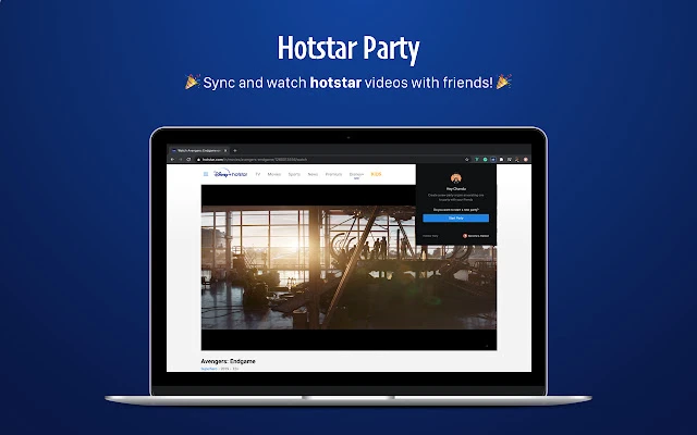 How to use Hotstar Party?