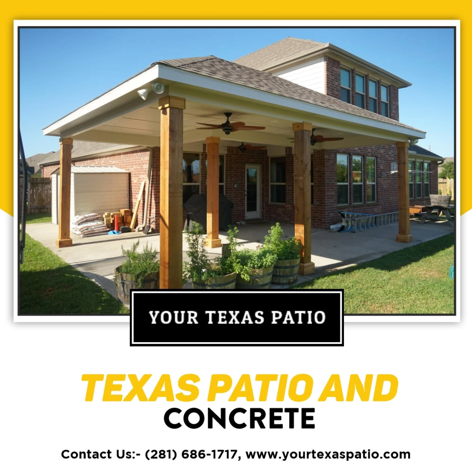 What Makes Concrete Patio a Great Choice for Your Texas Home?