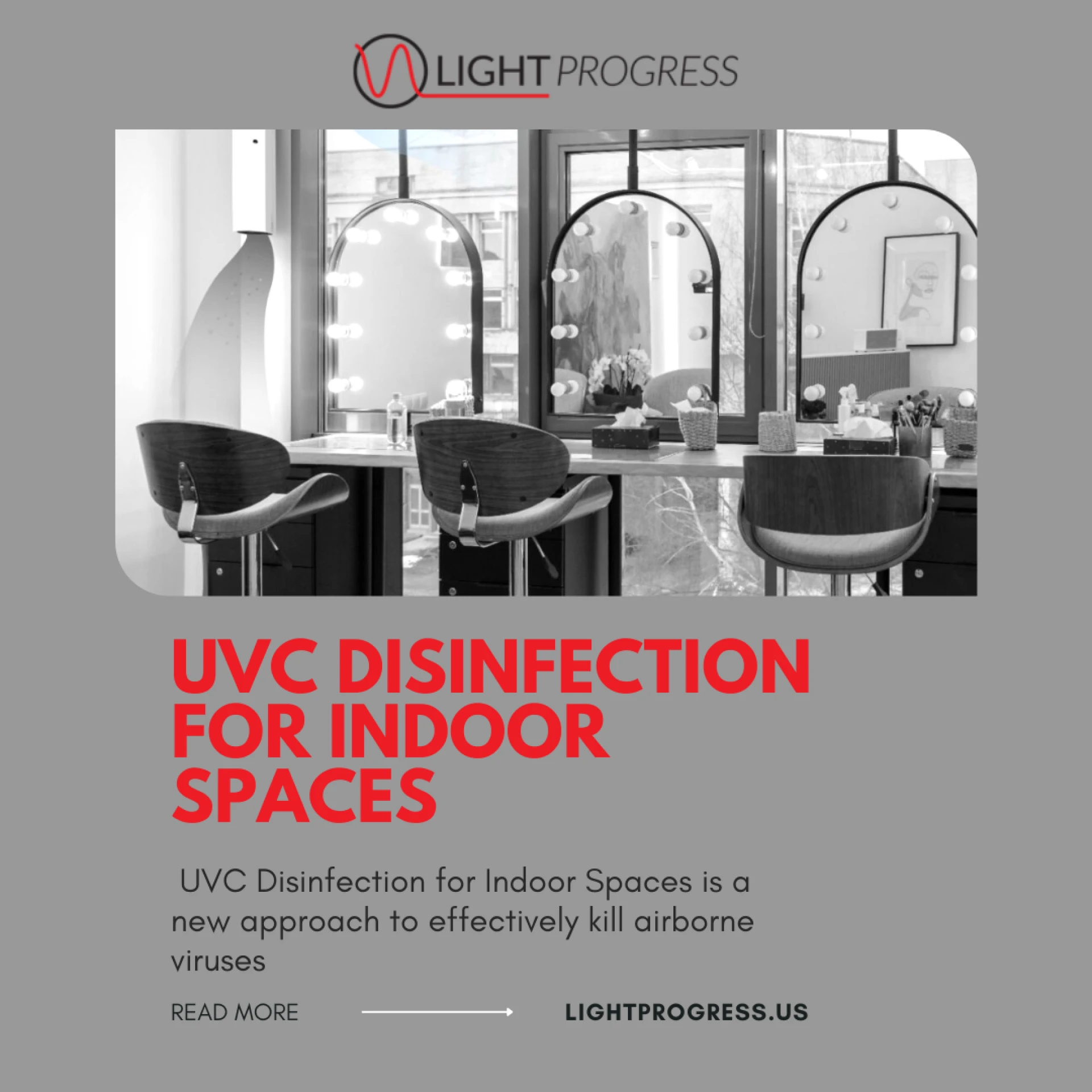 UVC Disinfection for Indoor Spaces - Light Progress