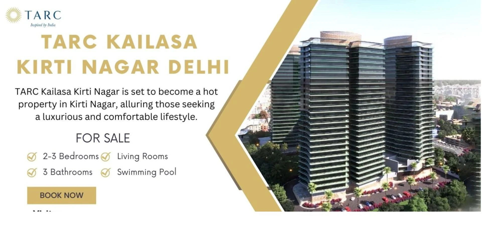 Discover the Luxurious Lifestyle at Tarc Kailasa Kirti Nagar: A Residential Marvel in Delhi