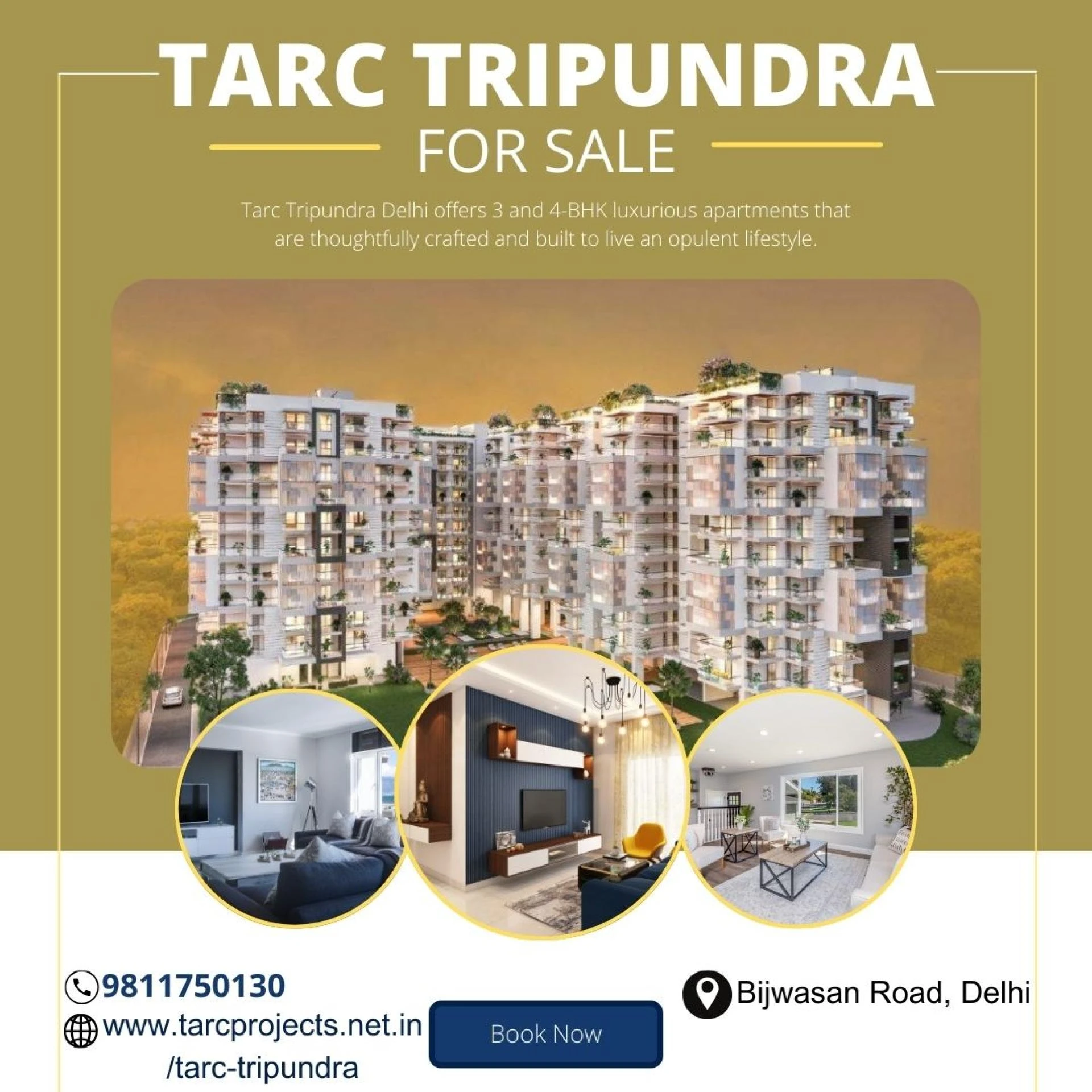 The Ultimate Guide to Finding Your Dream Apartment at TARC Tripundra in New Delhi