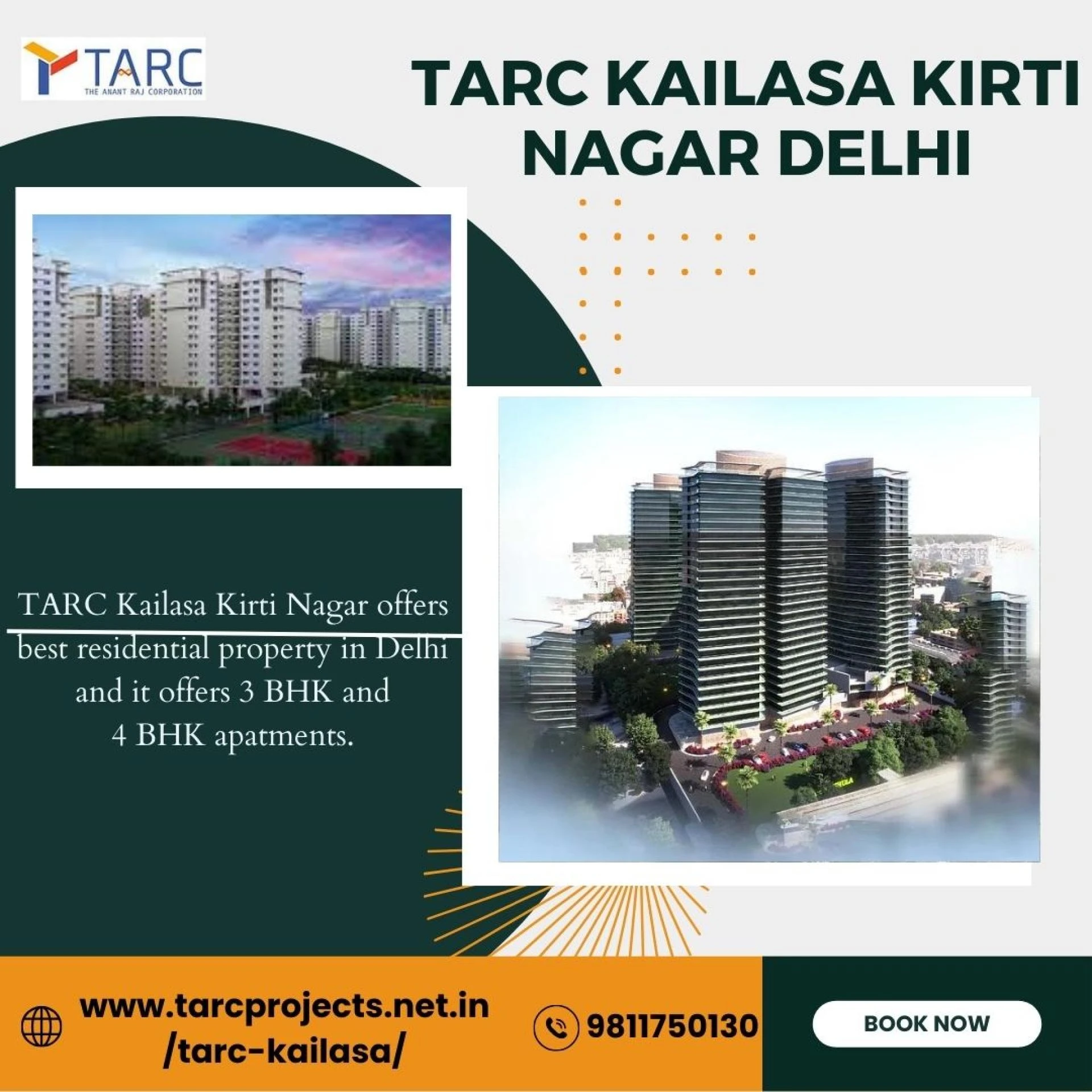 Discover the Luxurious Lifestyle at Tarc Kailasa Kirti Nagar: A Residential Marvel in Delhi