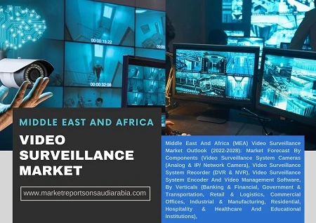 Middle East and Africa Video Surveillance Market, By Components, By Verticals and Forecast 2028