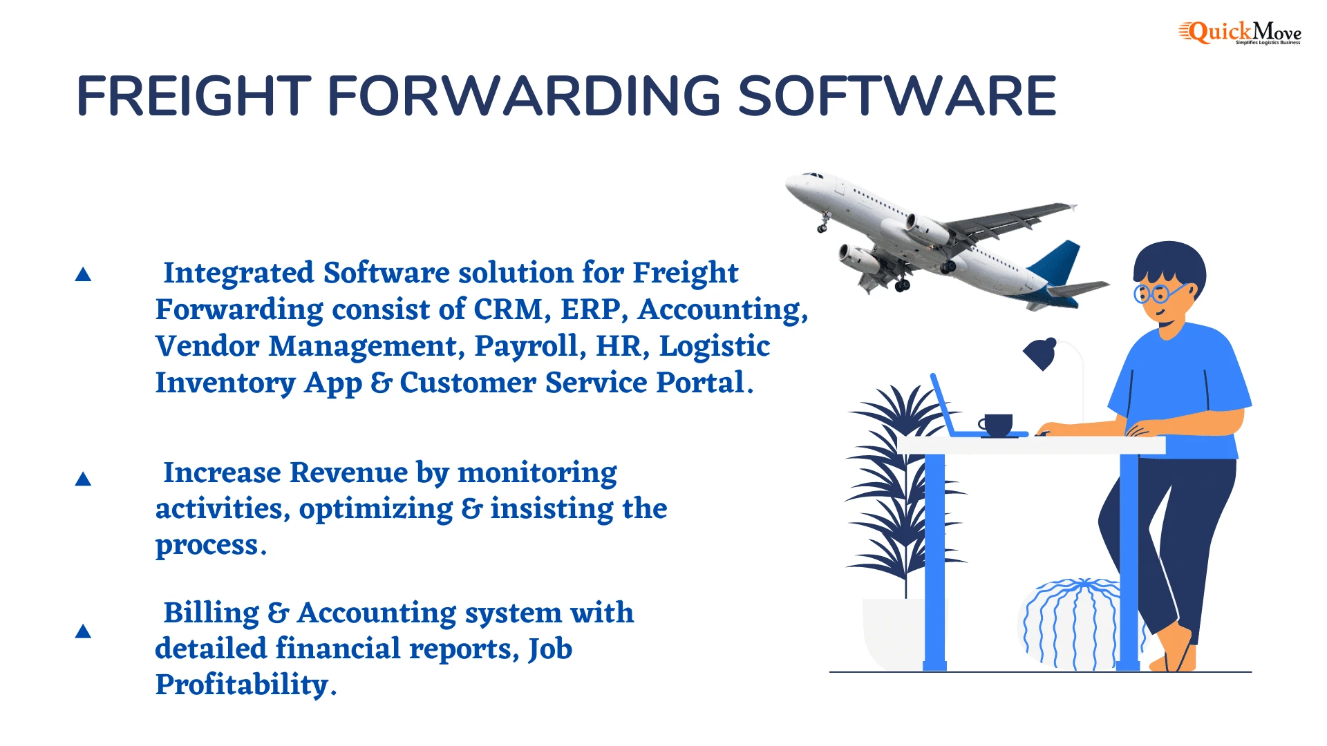 logistics business is made easier using freight forwarding software.