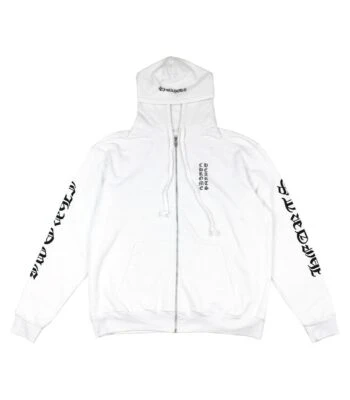 Evolution of Chrome Hearts Zip-up Hoodies