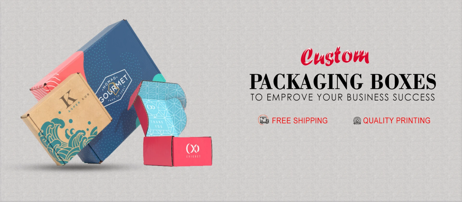 Custom product packaging boxes wholesale