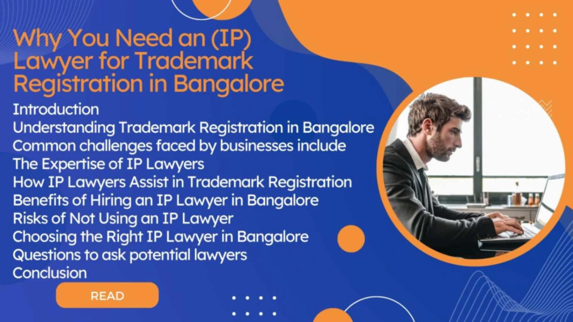 Why You Need an (IP) Lawyer for Trademark Registration in Bangalore