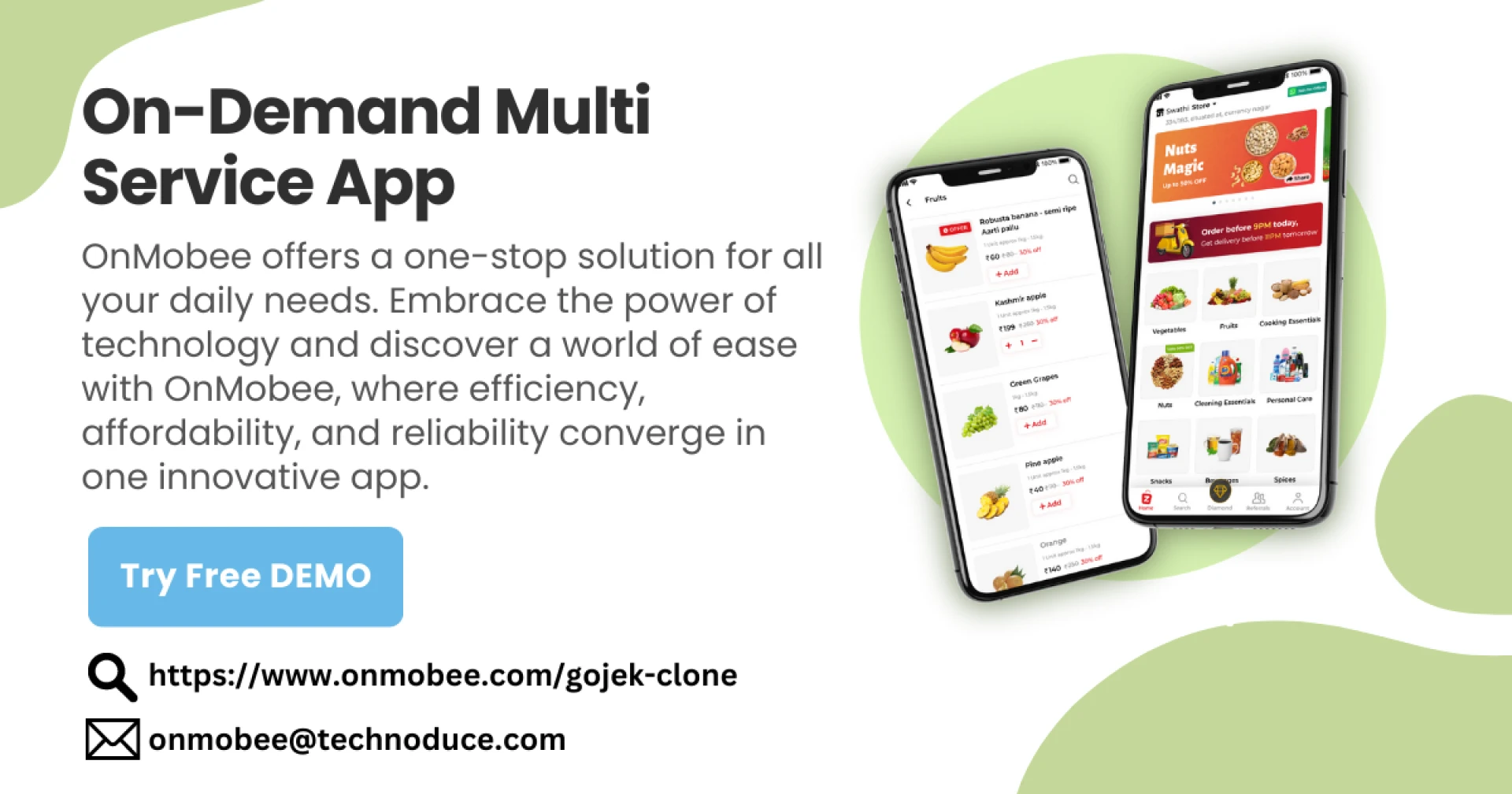 Revolutionizing On-Demand Services Unveiling the Power of OnMobee - A Gojek Clone