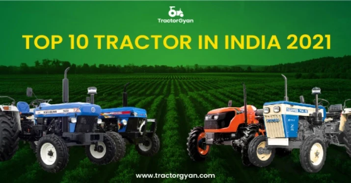 TOP 10 TRACTORS OF INDIA LIST