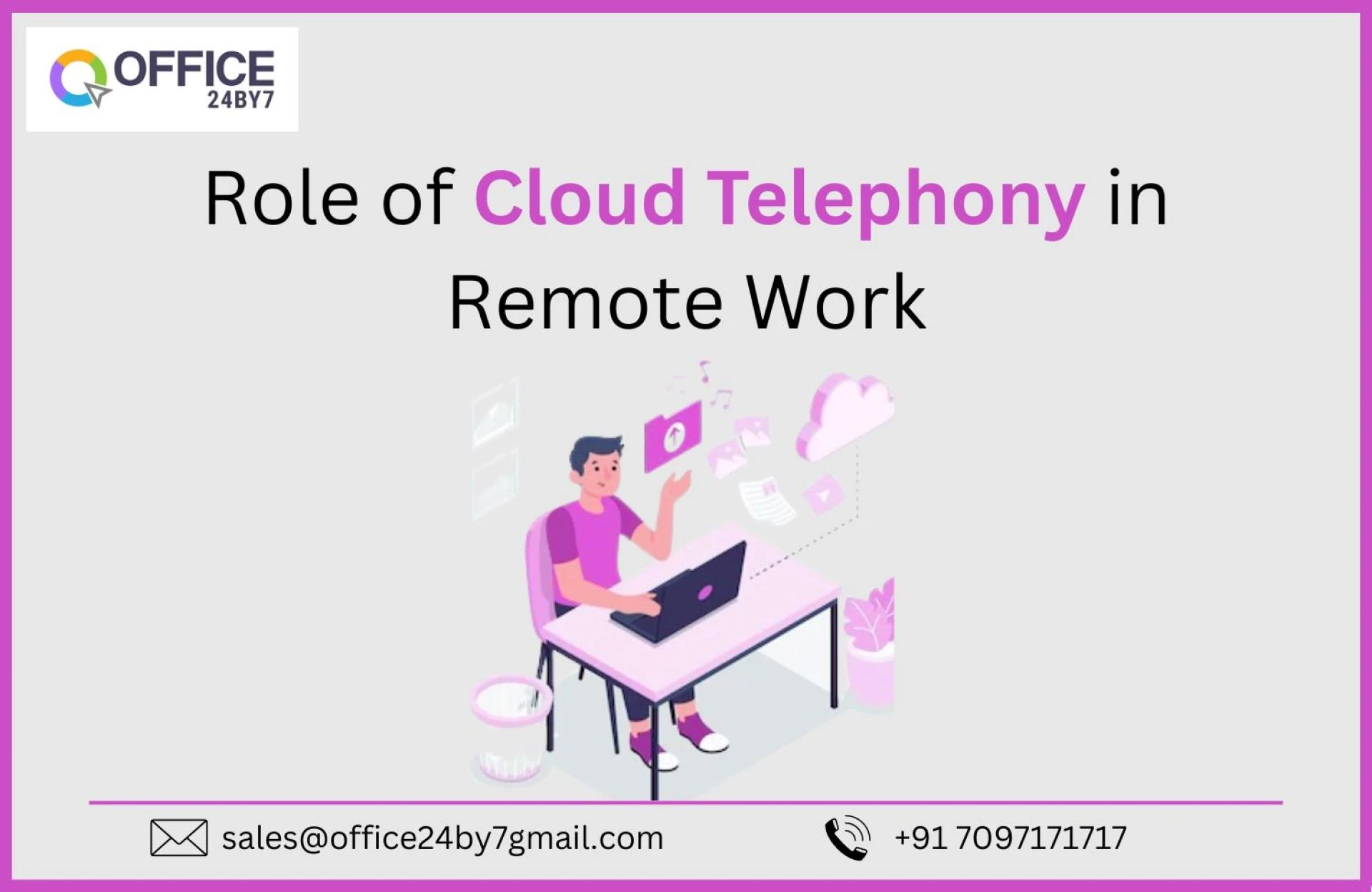 Role of Cloud Telephony in Remote Work