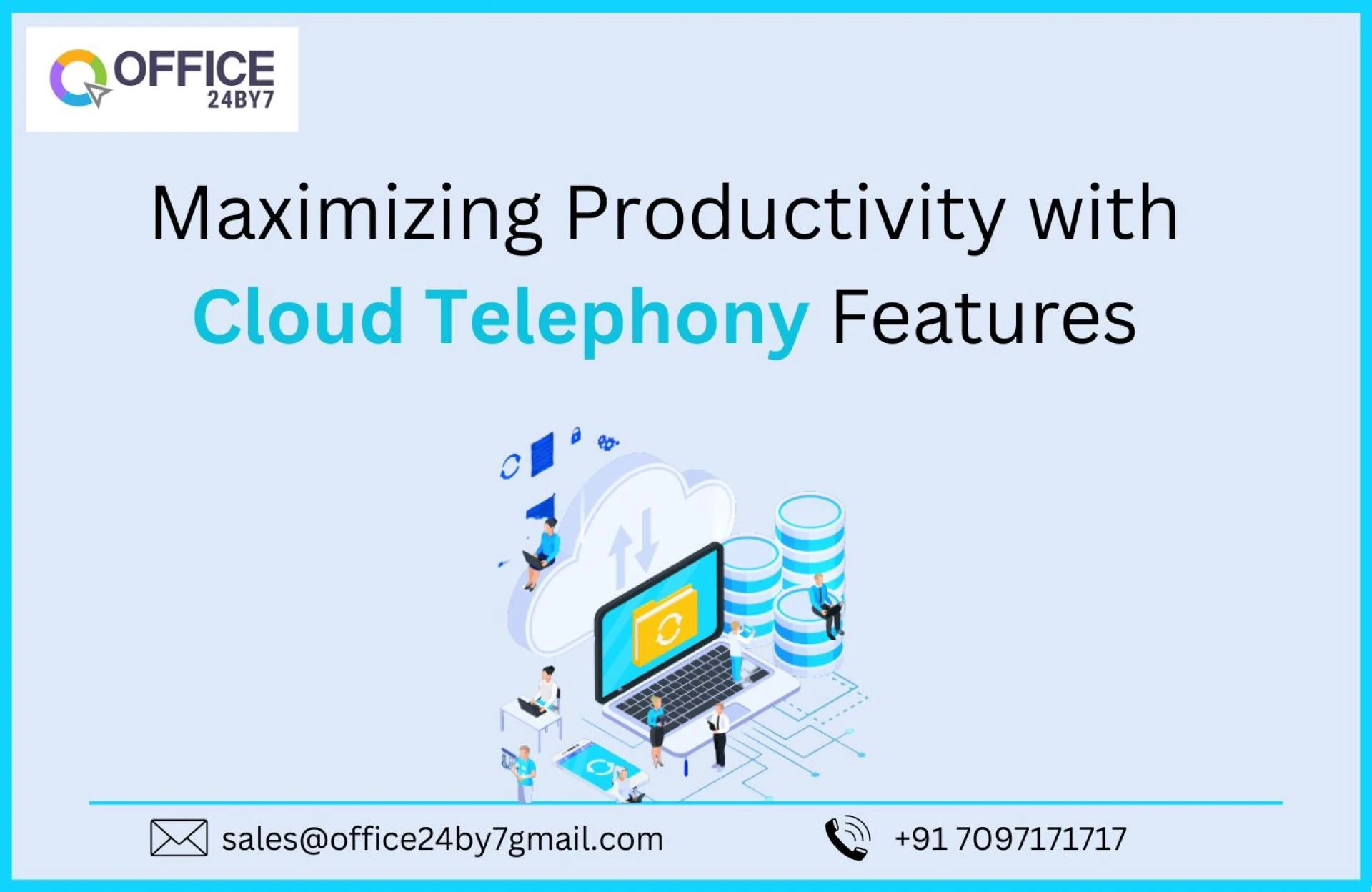 Maximizing Productivity with Cloud Telephony Features