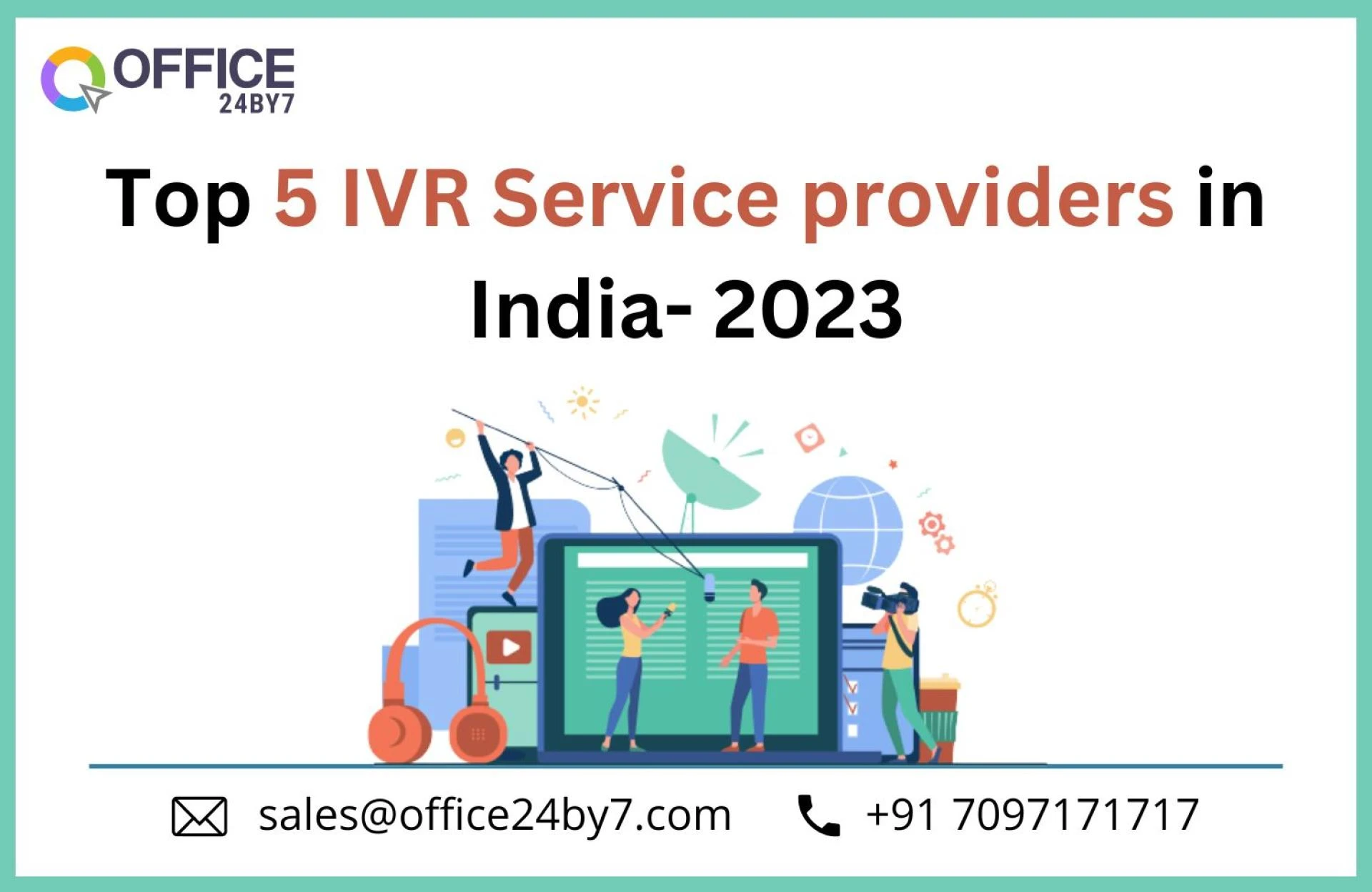Top 5 IVR Service providers in India- 2023