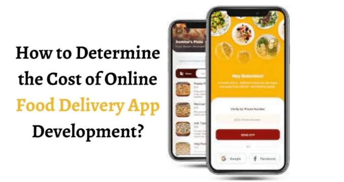 How to Determine the Cost of Online Food Delivery App Development?
