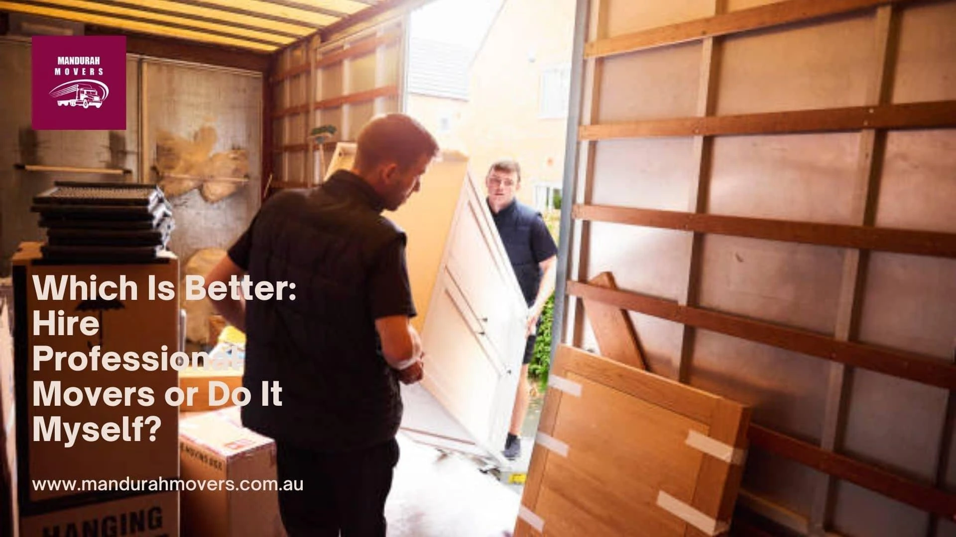 Which Is Better: Hire Professional Movers or Do It Myself?
