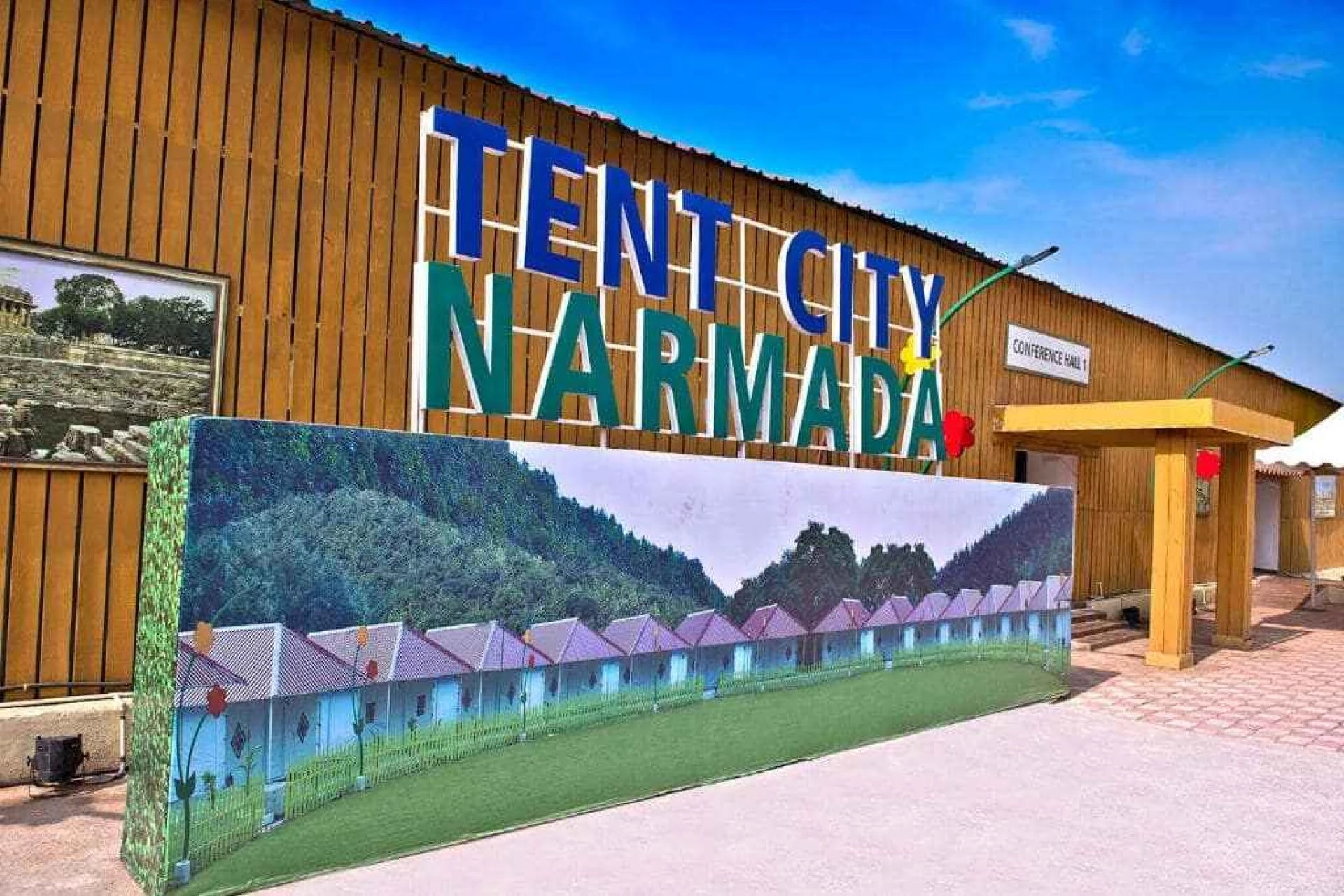 Tent City Narmada is the best place to enjoy the monsoon