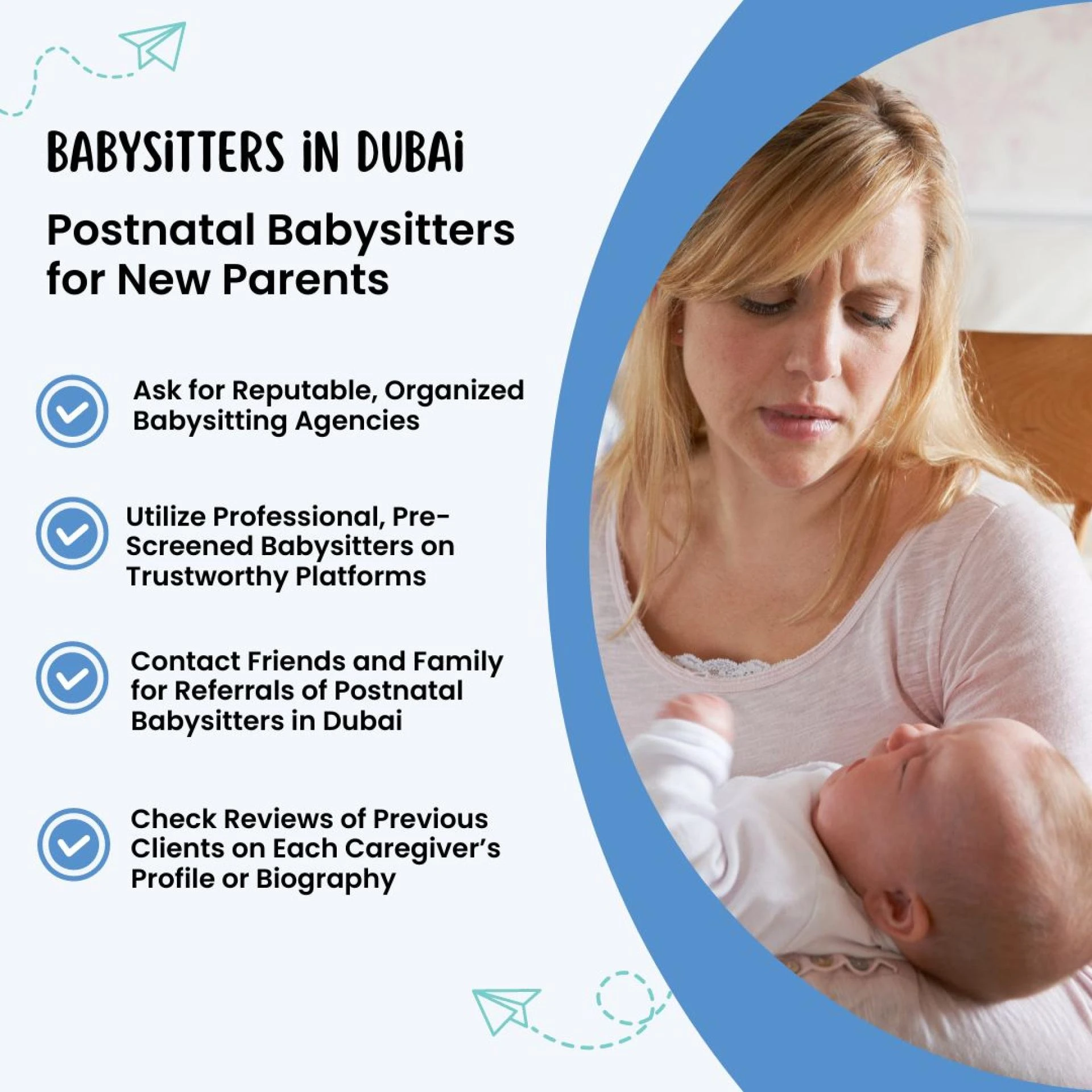 The Best Postnatal Babysitters in Dubai for New Parents