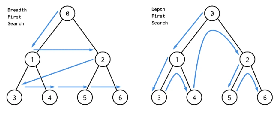 Understanding Queues in BFS and Stacks in DFS: How They Help in Algorithms