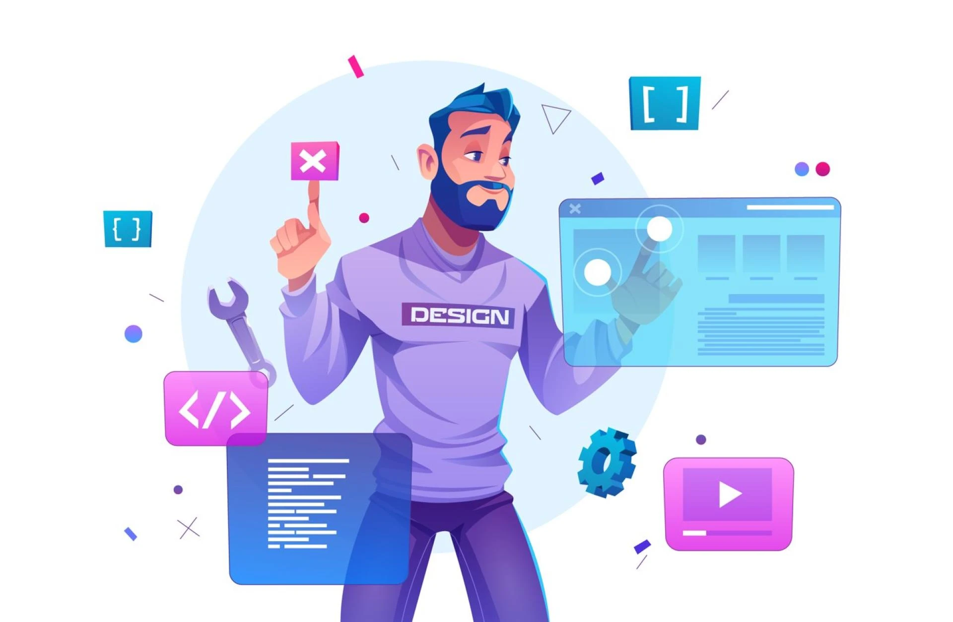 What is the difference between front-end and back-end development?