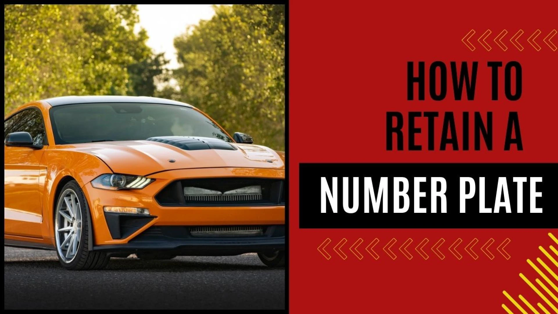 How to Retain a Number Plate: A Comprehensive Guide