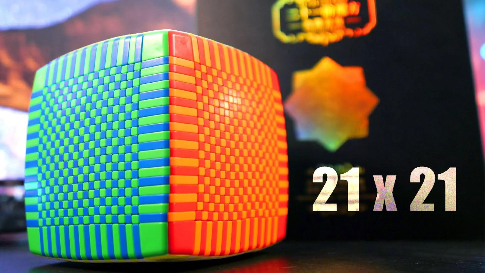 How to Solve a 21x21 Rubik's Cube Faster