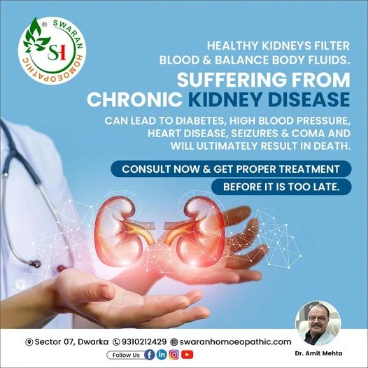 Chronic kidney disease treatment at Swaran Homoeopathic