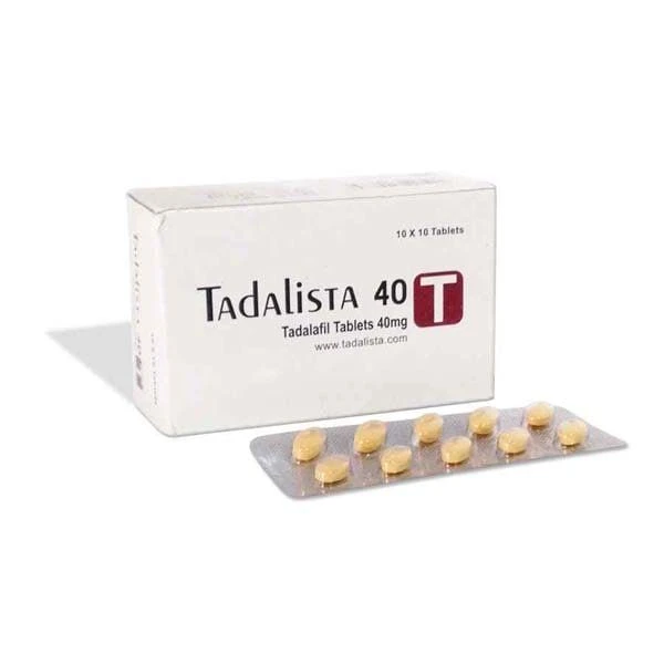 Tadalista 40 Mg – Face Your Erectile Dysfunction Issue