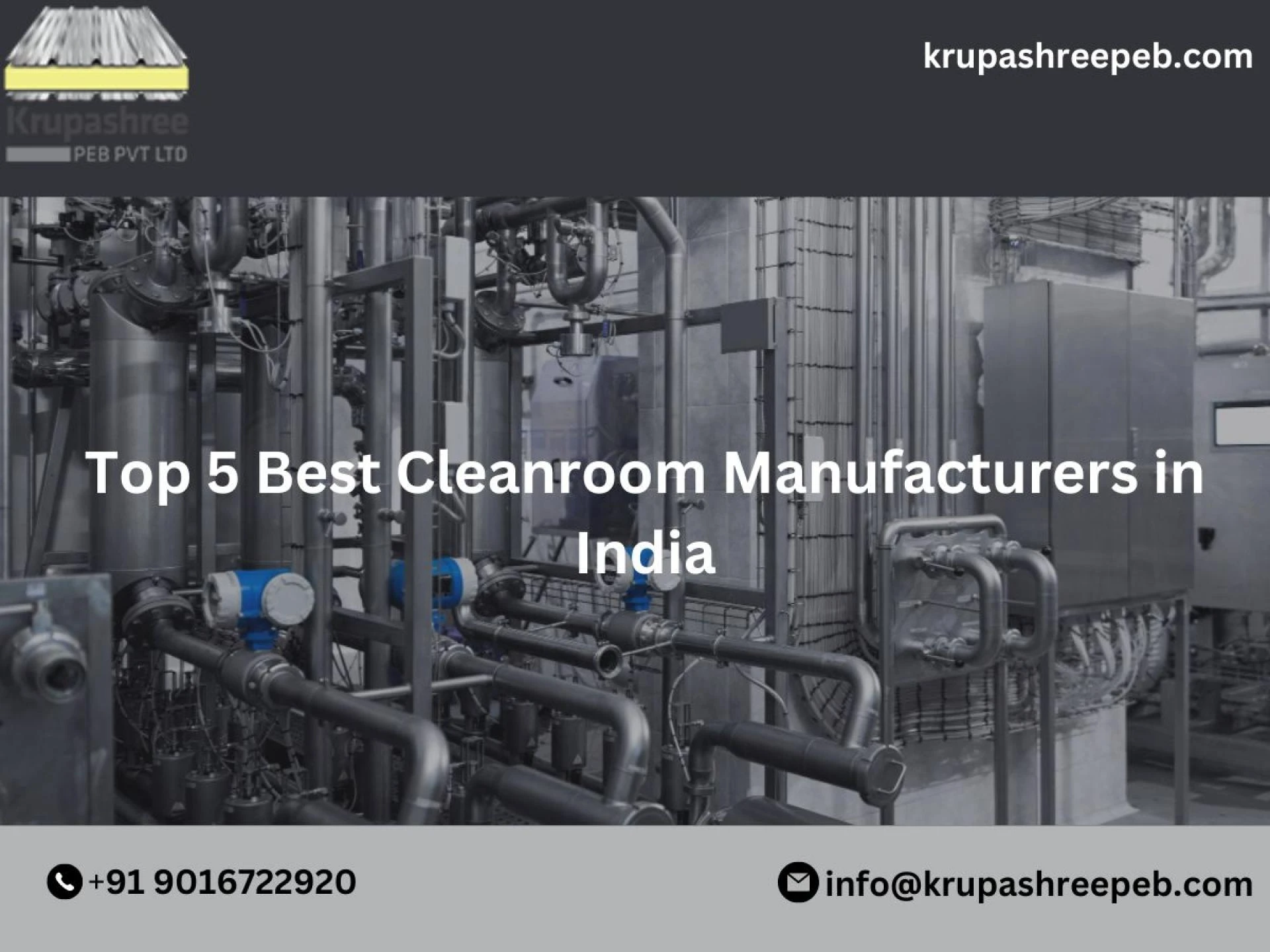 Top 5 Best Cleanroom Manufacturers in India