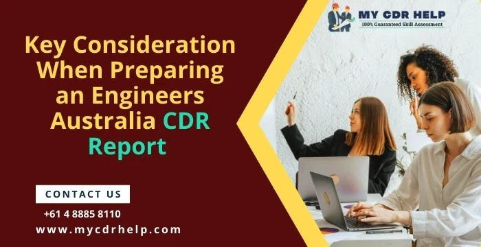 Key Consideration When Preparing an Engineers Australia CDR Report