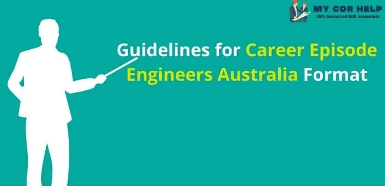 Guidelines for Career Episode Engineers Australia Format