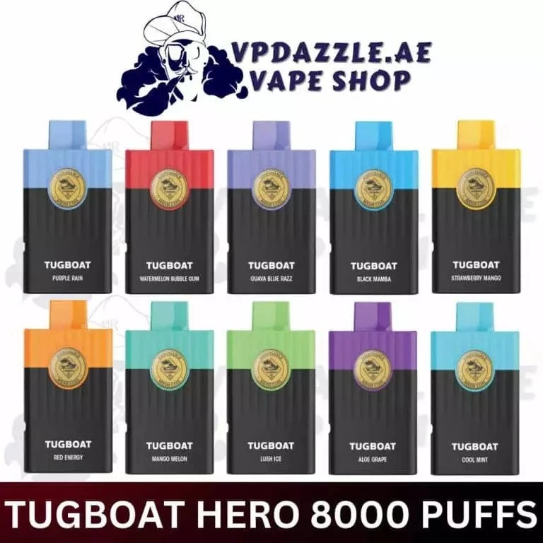 BUY BEST TUGBOAT DISPOSABLE VAPE IN DUBAI