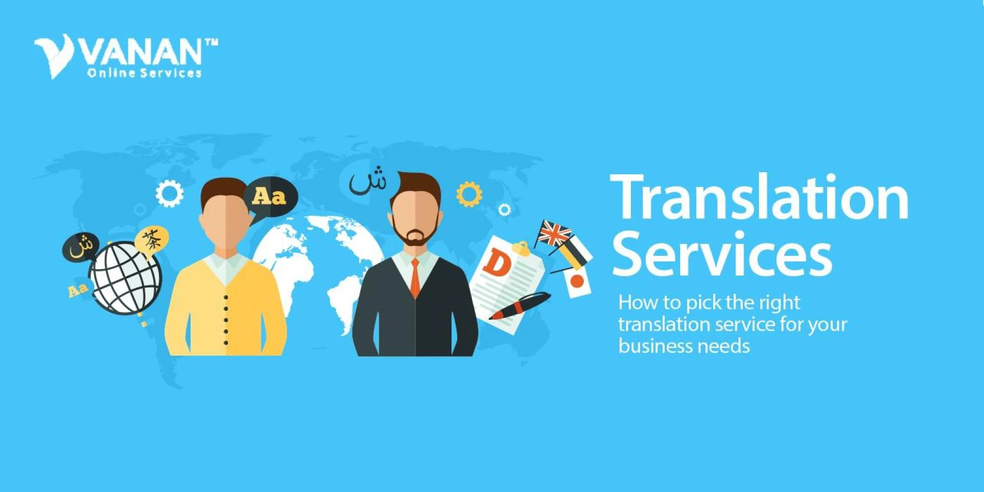 Professional Translation Services in USA | Vanan Services
