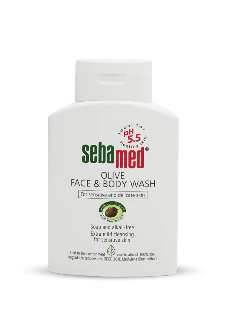Buy Olive Face and Body Wash Online for Low Price at Sebamed India