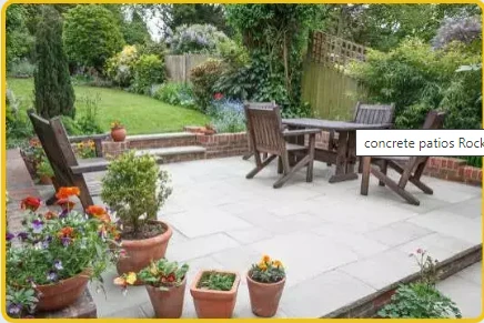 Custom Your Home Balcony With Concrete Patio Rockford, il