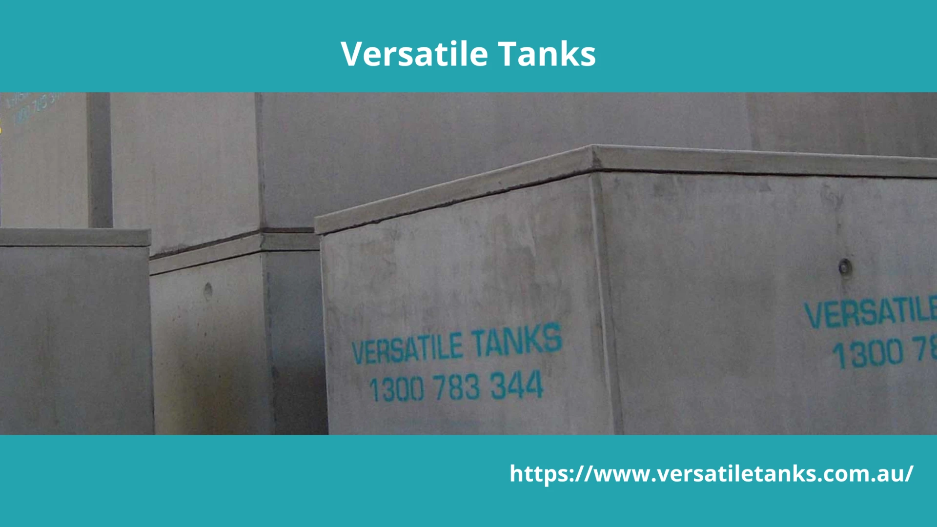 Why Are Concrete Water Storage Tanks By Far The Best?