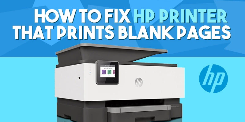 HP Printer printing blank pages Mac